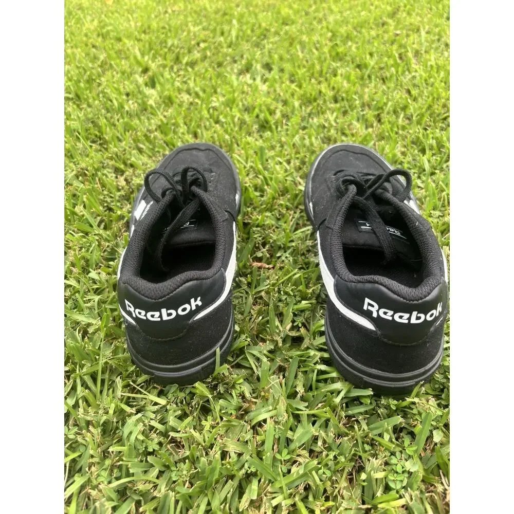 Reebok Mens 9 Court Advance Vulc Sneakers Black Y2K Skateboard Low Top Shoes